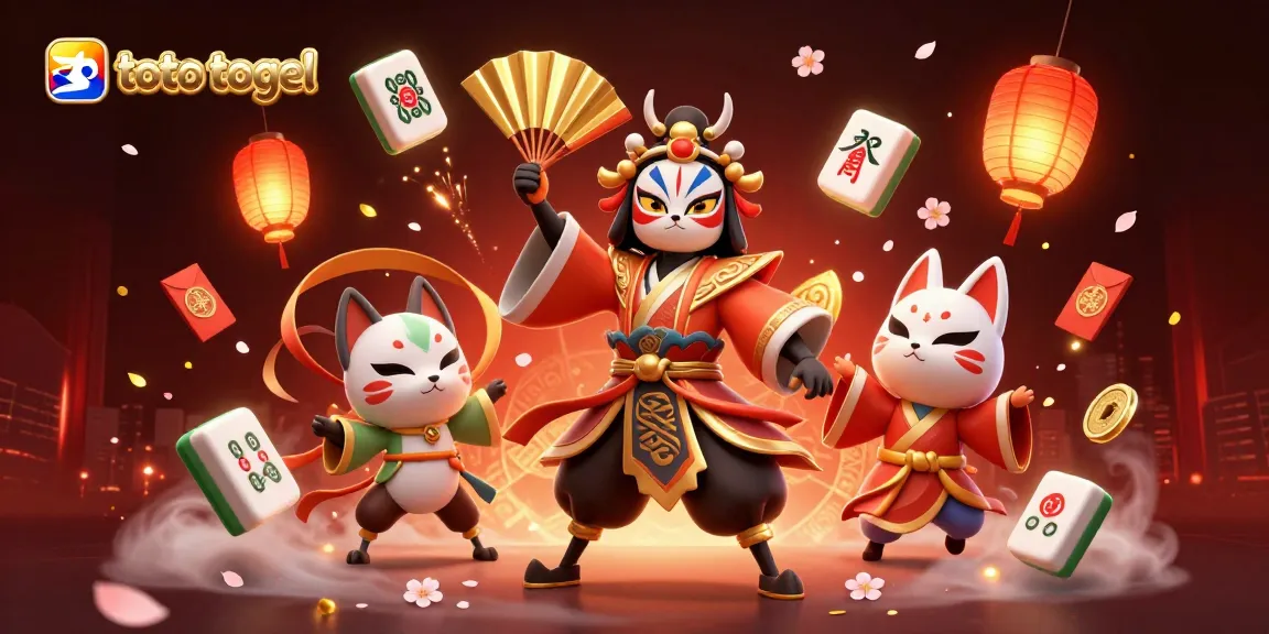 Experience thrilling toto togel action with vibrant 3D characters and dynamic casino game elements.